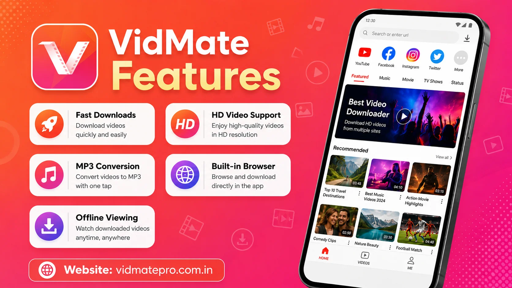 Vidmate Pro